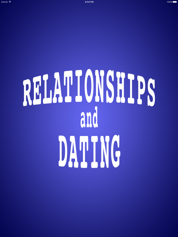 Screenshot #1 for Relationships and Dating - An App for Men and Women!