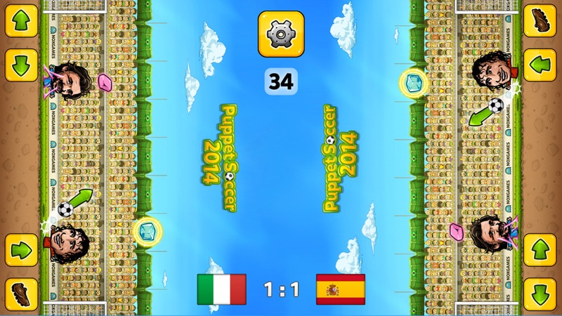 Puppet Soccer 2014 - Campeonato de fútbol del mundo de marionetas screenshot 5