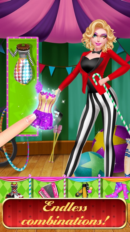 Magical Wonder Circus: Fantasy Makeup Girl Salon screenshot-4