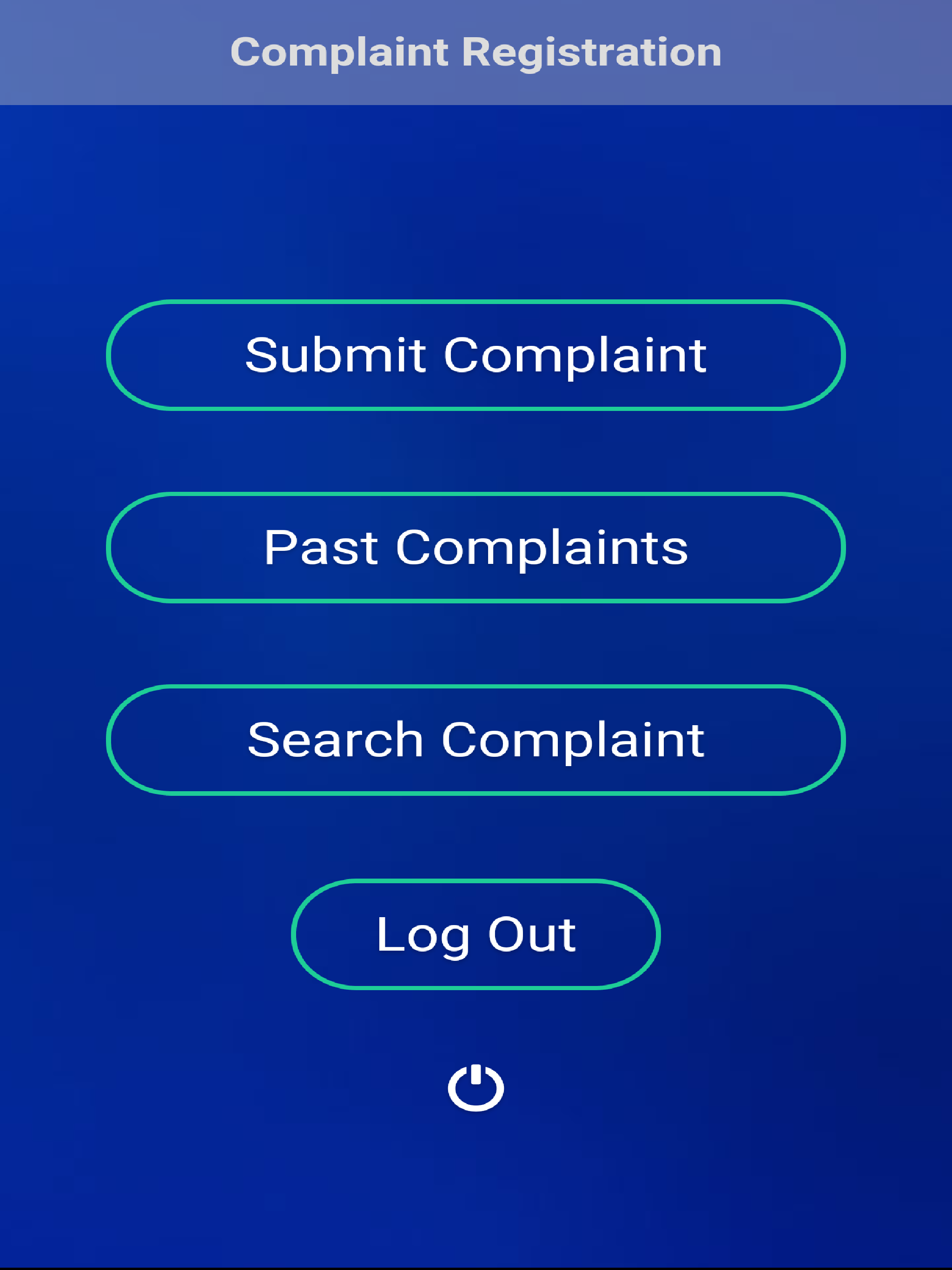 Complaint Registration-DoT Goa