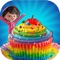 After the success of rainbow cotton candy maker game enjoy this new bake cupcakes cooking game “DIY Rainbow Cupcakes Maker” Do you love rainbow colors blue, pink, red, yellow, orange, green, blue, indigo & violet and want them all around you especially in your food