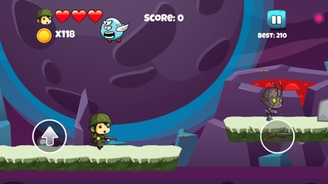 Tiny Soldier vs Aliens - Adventure Games for Kids - Games App | MWM