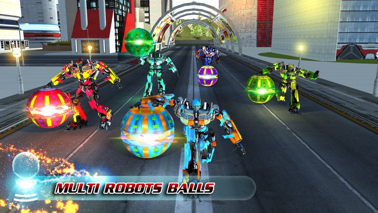 Transforming Robot Ball War