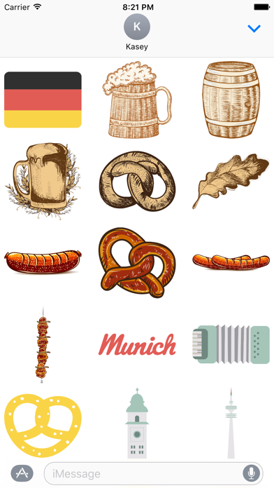 Screenshot #1 pour Allemagne Autocollants