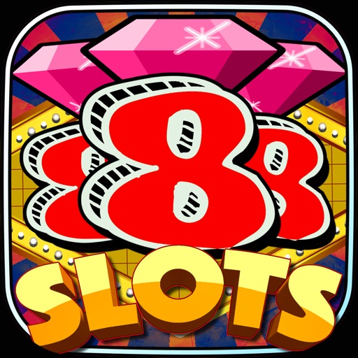 888 Hot Slots Black Diamond Casino - Free Slots Online Spin & Win! icon