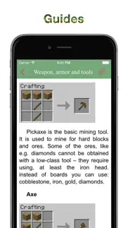 database for minecraft - pocket edition iphone screenshot 4