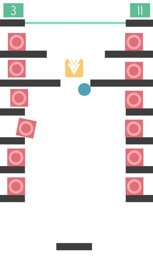 #2. Bounce (iOS) 由: Ketchapp