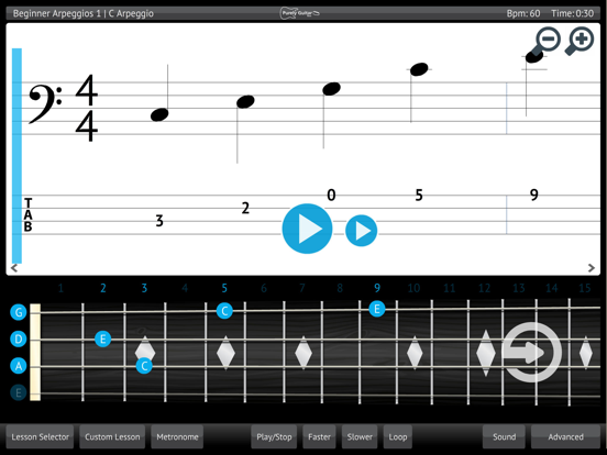 Screenshot #4 pour Learn & Practice Bass Guitar Lessons Exercises