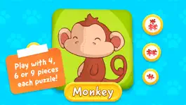Game screenshot Toddler Animal Puzzle – Game for children (Free) apk