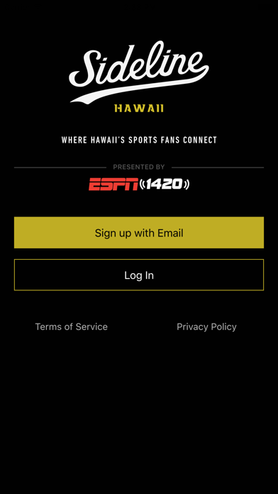 Screenshot #1 pour Sideline Hawaii by ESPN 1420