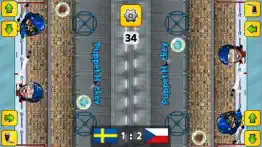 puppet ice hockey: championship of the big head nofeet marionette slapshot stars iphone screenshot 4