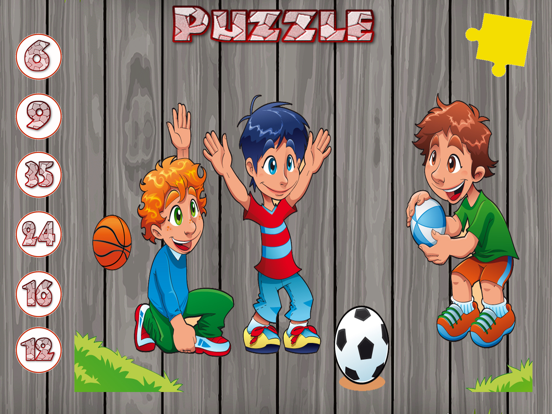 bg puzzles iPad screenshot