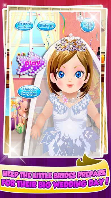 A Wedding Fashion Salon Spa Makeover - fun little make up casual kids games for girls & boys Screenshot 1