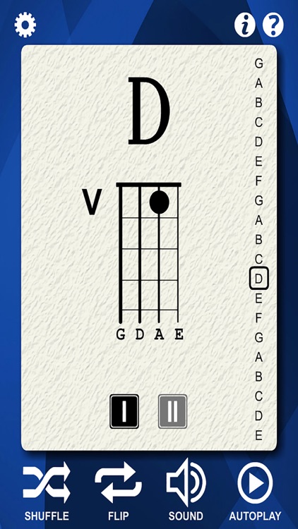 Mandolin Notes Flash Cards