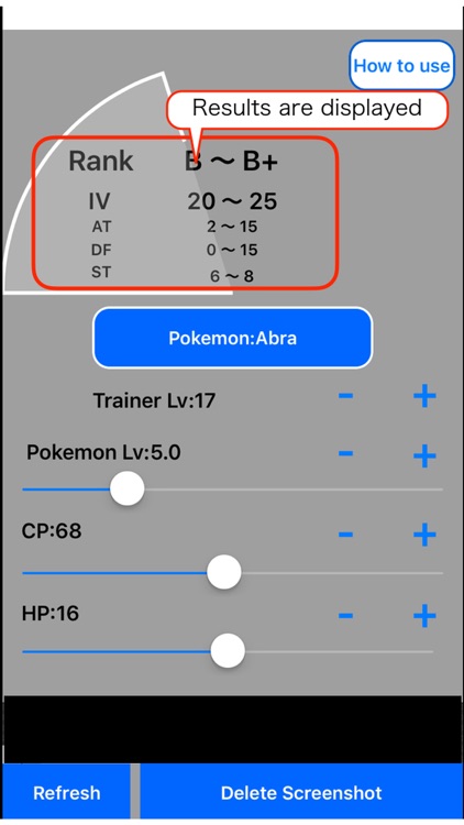 IV Calculator Z for PokemonGO screenshot-4