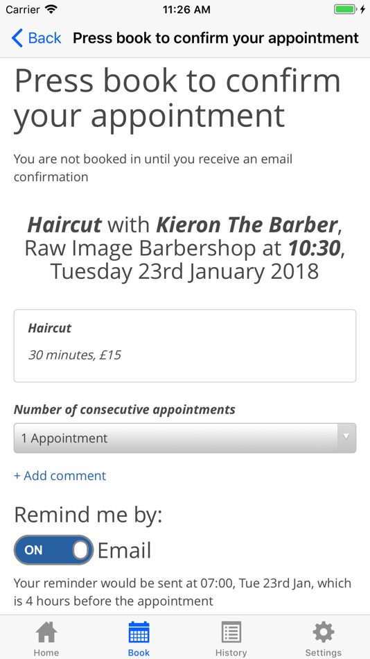 #3. Raw Image Barbershop (iOS) 由: Nearcut Ltd