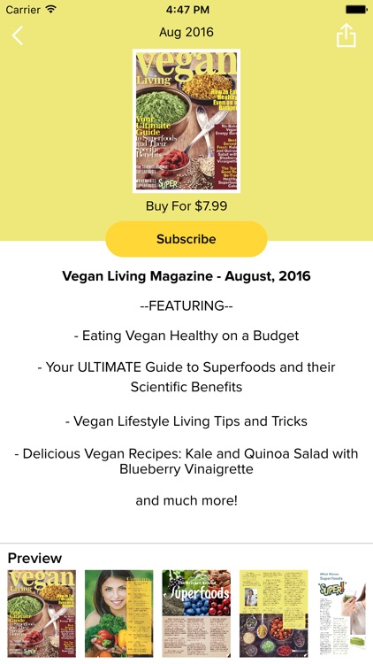 Vegan Living Magazine