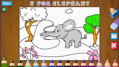 ABC 123 Kids Coloring Book - Alphabet & Numbers 1.0 IOS -