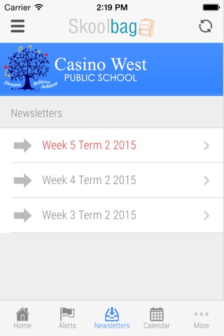 Casino West Public School - Skoolbag screenshot 4