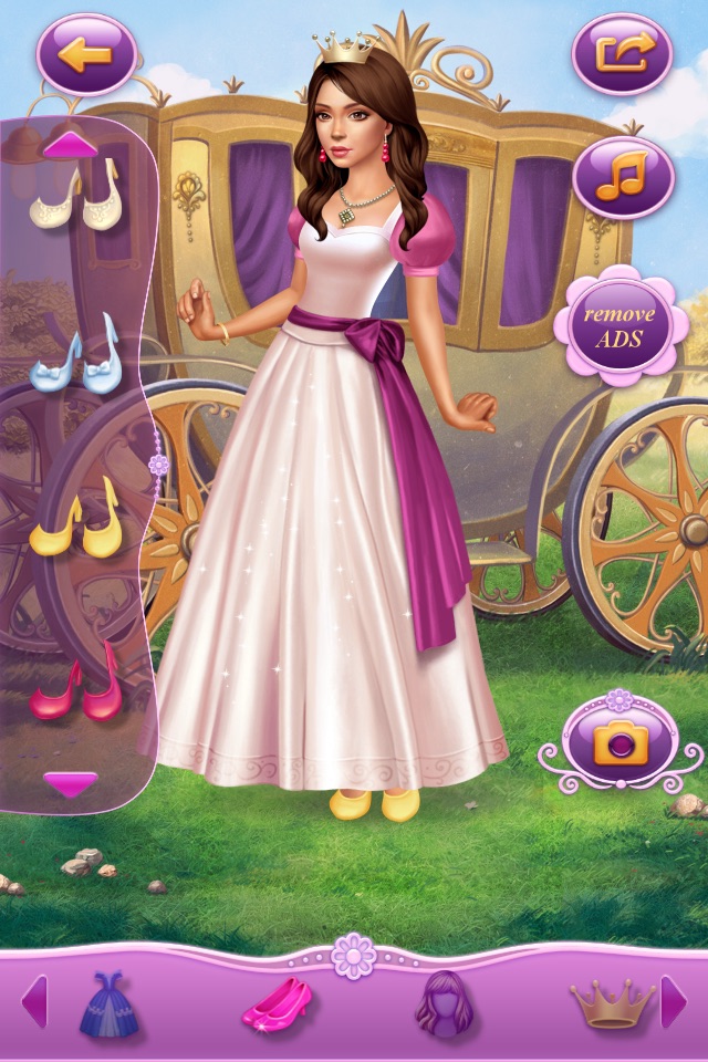 Dress Up Princess Thumbelina screenshot 4