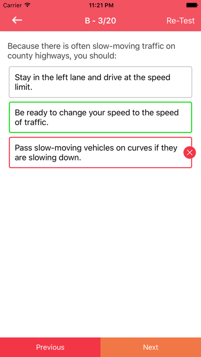 Screenshot #3 pour Driver Test - IOWA