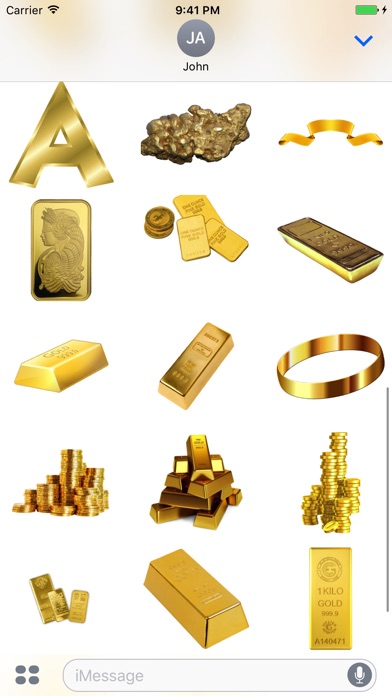 Gold Stickers Pack screenshot 2