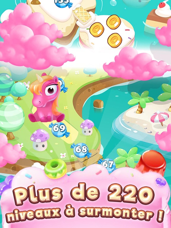 Screenshot #6 pour Paradis sucré: match 3 & servez