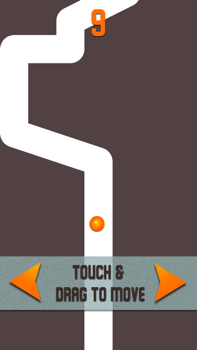 Screenshot #3 pour suivre le jeu de la ligne blanche