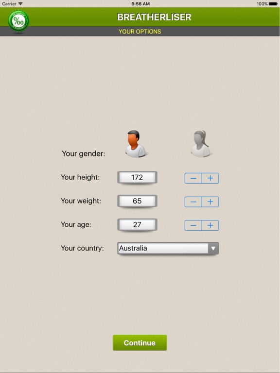 Screenshot #4 pour Éthylomètre