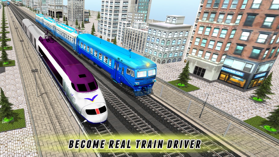 #4. Racing in Train - Offroad Subway Driver 2017 (iOS) 来自: Jamshaid Ali