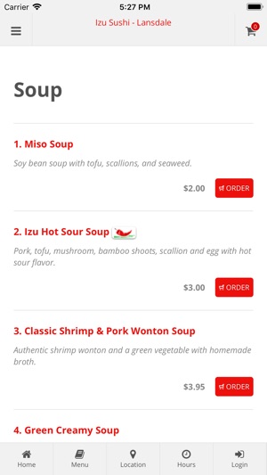 Izu Sushi Lansdale(圖2)-速報App