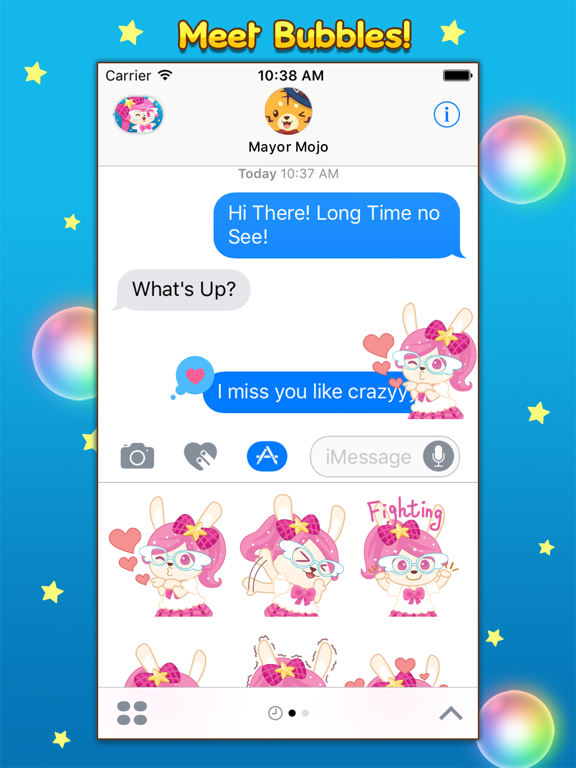 Bubbles Pop Stickersのおすすめ画像1