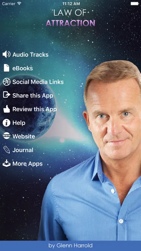 Law of Attraction Hypnosis by Glenn Harrold screenshot 1 of 5