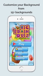 Screenshot of Big Brain Quiz Game