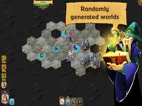 Screenshot #2 for Crowntakers - The Ultimate Strategy RPG