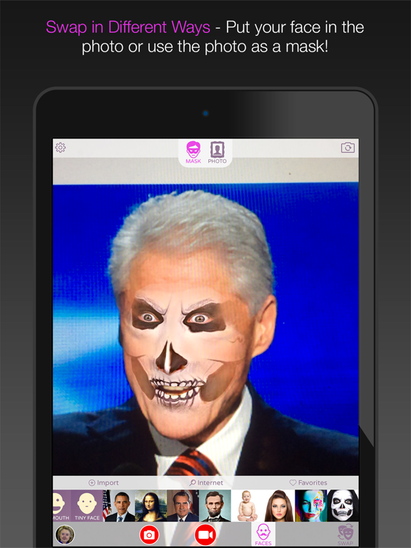 Screenshot #4 pour Face Swap Live Lite
