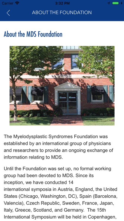 MDS Foundation, Inc. screenshot-4