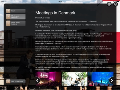 Meeting Planner Guide Copenhagen screenshot 3