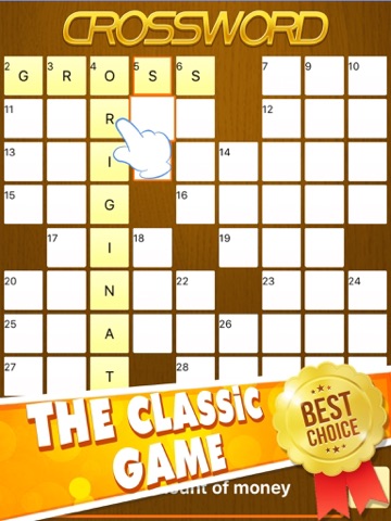 Screenshot #4 pour Crossword Puzzle Club - Free Daily Cross Word Puzzles Star