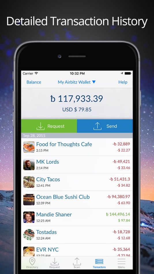 #1. Airbitz - Bitcoin Wallet (iOS) 由: Airbitz Inc