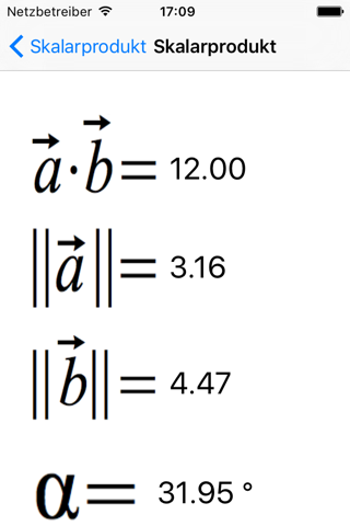 Vector calculator Math Physics screenshot 3