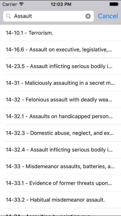 NCLaw - Criminal Law - Chapters 20/50/90