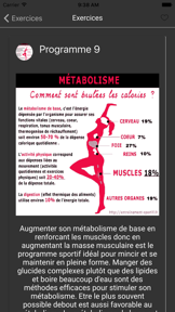 Activité sportive screenshot