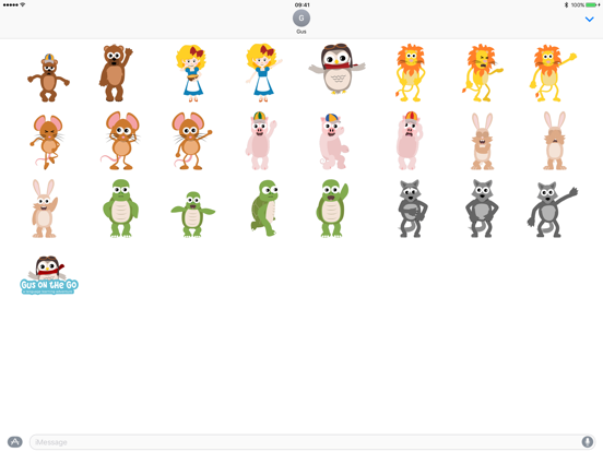 Screenshot #4 pour Gus on the Go: Stickers Volume 1