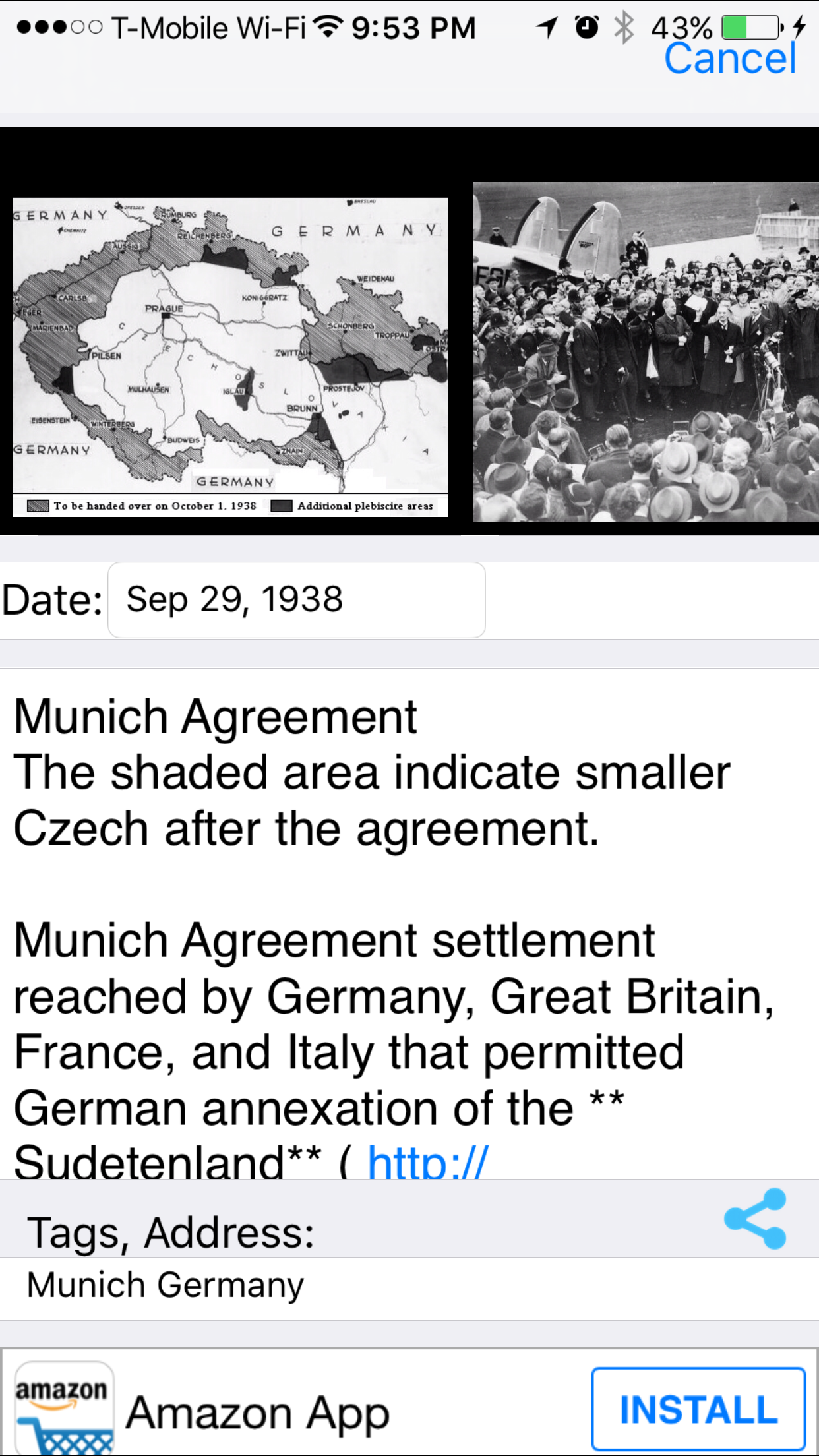 World War II on ChronicleMap