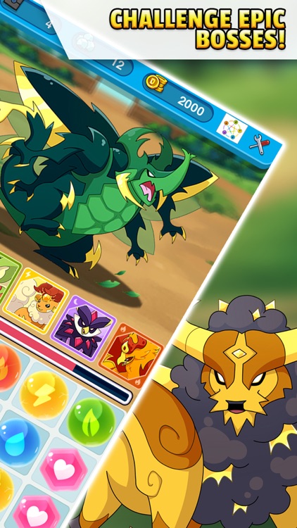 Dynamons Evolution: Puzzle RPG screenshot-3