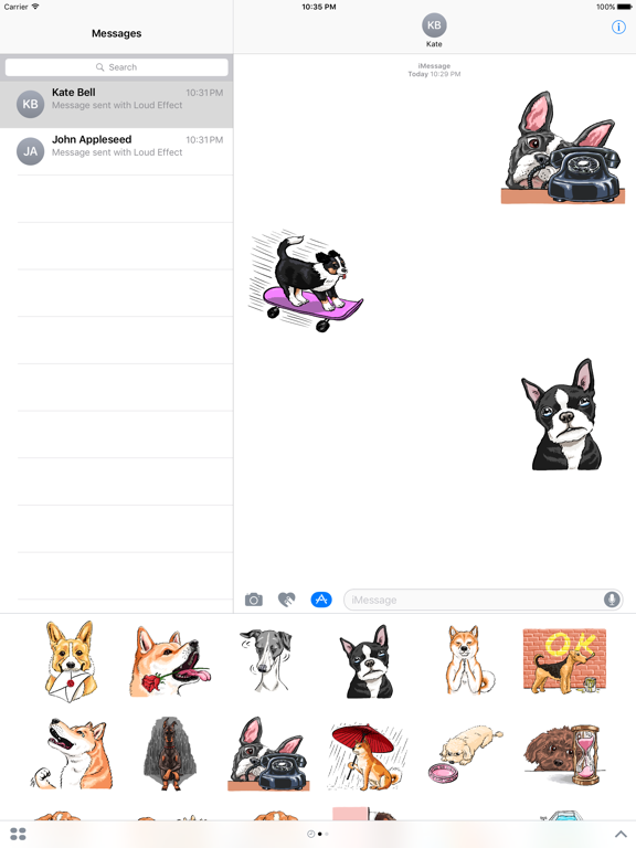 Screenshot #4 pour J'aime les chiens - Calculatrice Mémo et Stickers