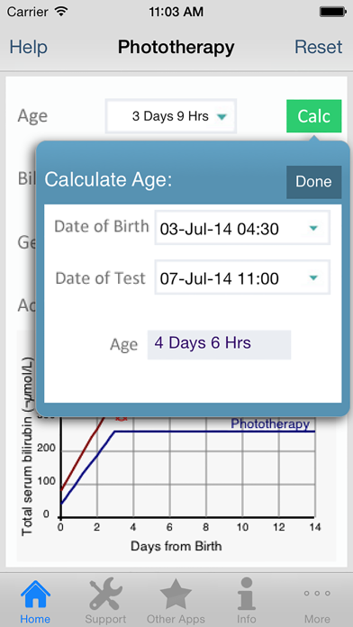 Phototherapy Screenshot