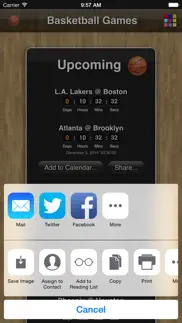 basketball games iphone screenshot 4