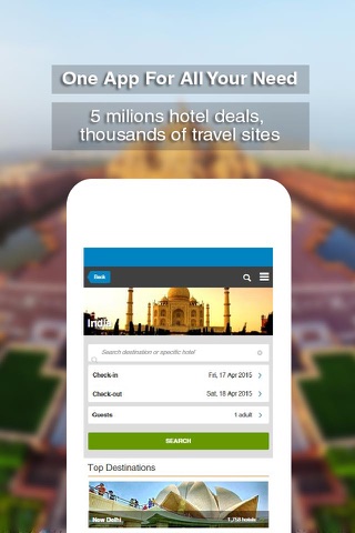 India Hotel Booking 80% Deals screenshot 2